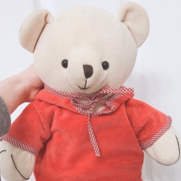 Korean Bear Plush Christmas Reindeer - Picture 3 of 8